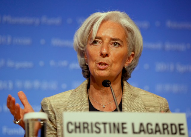 la directora gerente del fondo monetario internacional, christine lagarde