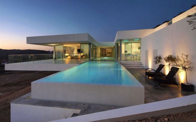 casas con piscinas exquisitas