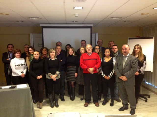 foto de familia del curso de idealista en 2013 en madrid