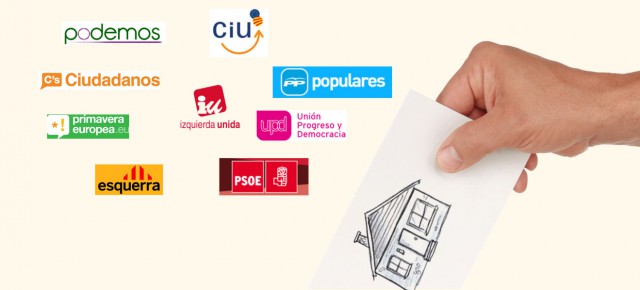 elecciones europeas 2014propuestas sobre vivienda