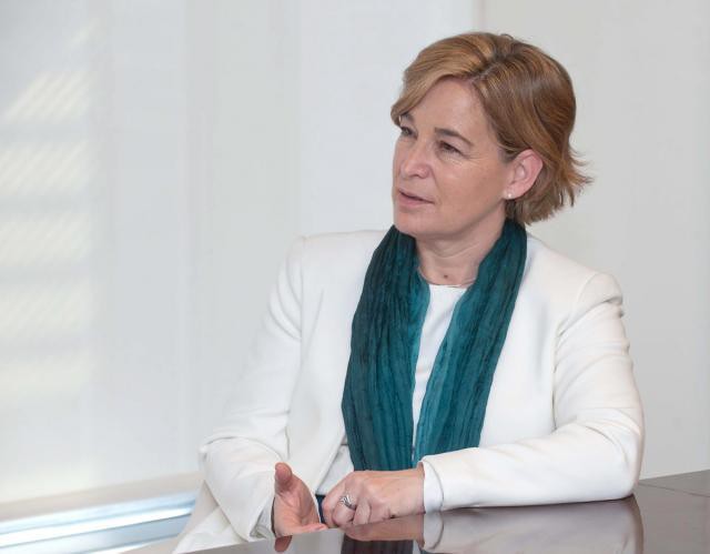 la presidenta de Sareb, Belén Romana