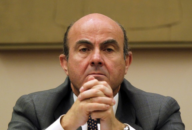 Luis de Guindos, ministro de Economía