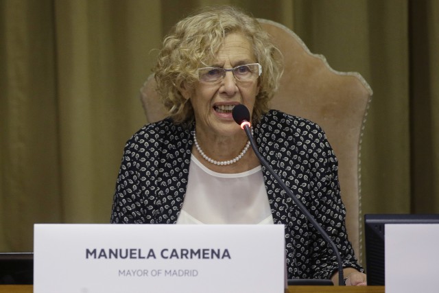 Manuela Carmena, alcaldesa de Madrid