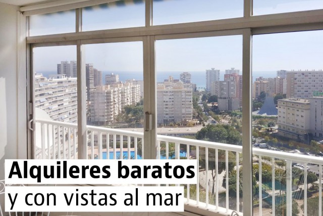 Apartamentos en alquiler baratos en la playa