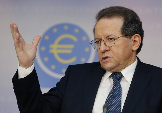 Vítor Constancio, vicepresidente del BCE