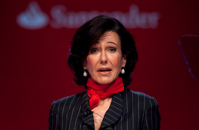 Ana Botín, presidenta de Banco Santander