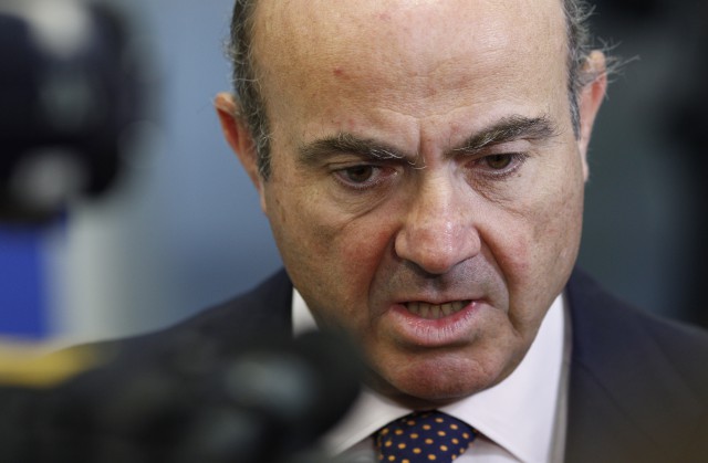 Luis de Guindos, ministro de Economía