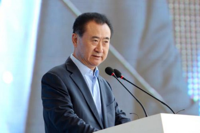 El empresario chino Wang Jianlin