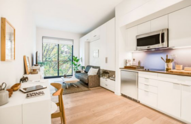 Interior de un minipiso en Manhattan / Mekko Harjo (El País)