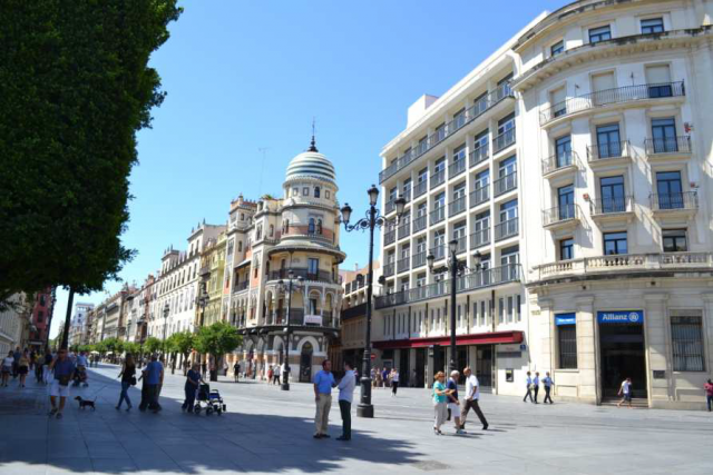 Sede del Banco de Andalucía en Sevilla