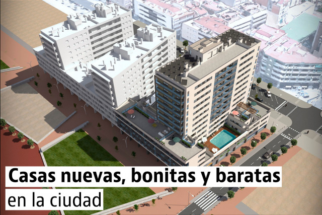 Pisos nuevos y baratos en las capitales de provincia y sus áreas metropolitanas
