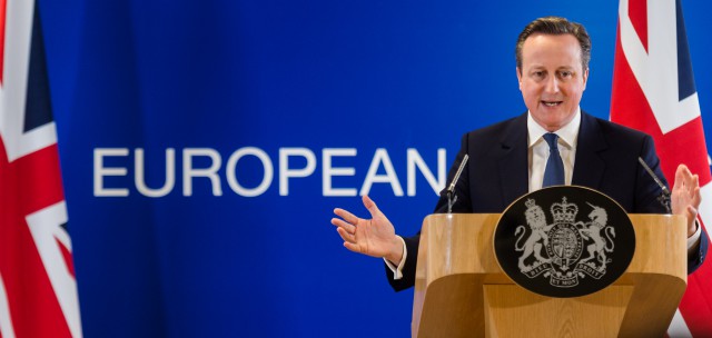 David Cameron, primer ministro de Reino Unido