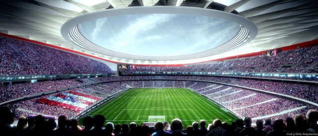 Nuevo estadio del Atlético de Madrid