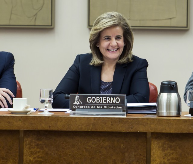 Fátima Báñez, ministra de Empleo