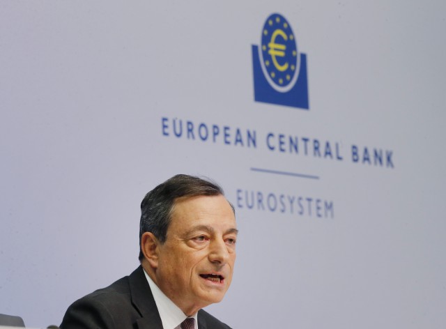 Mario Draghi, presidente del BCE