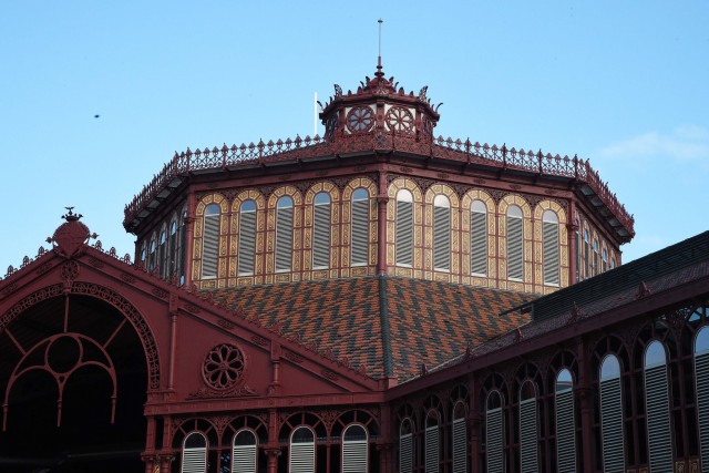 El mercado de Sant Antoni encara su último año de obras. / Ajuntament de Barcelona