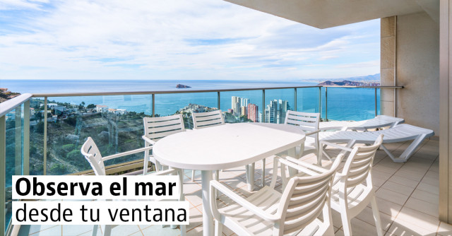 Obra nueva y con vistas al mar