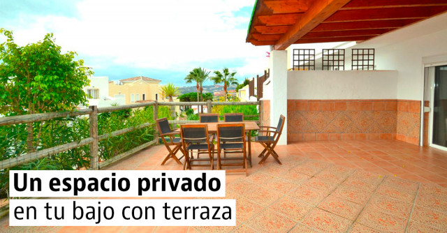 Bajos con terraza económicos
