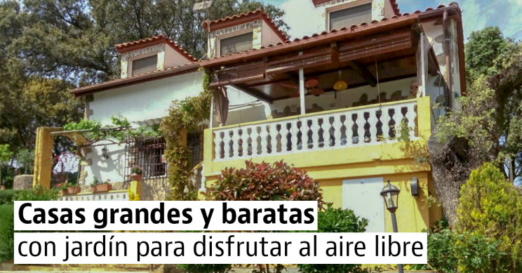 Chalets grandes, baratos y con jardin