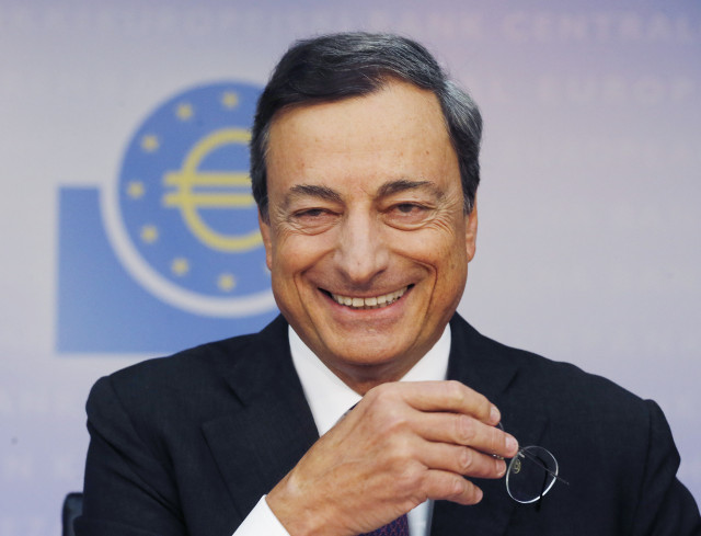 Mario Draghi, presidente del BCE