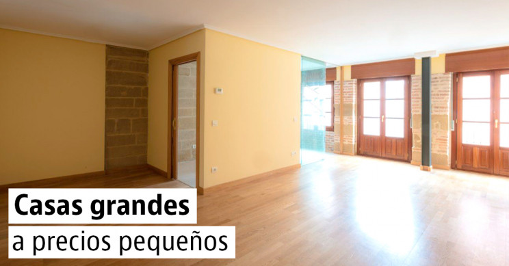 Pisos grandes a precios pequeños