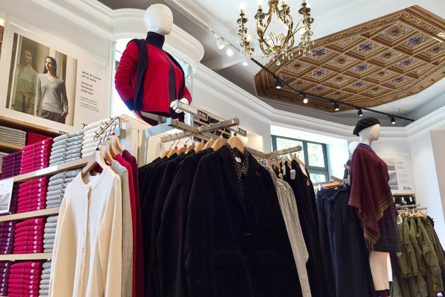 Interior de la tienda de Paseo de Gracia