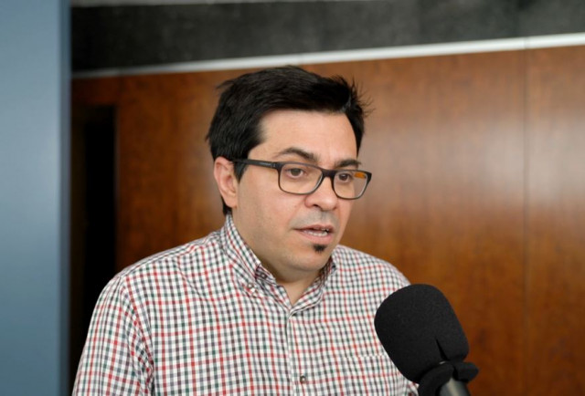 Gerardo Pisarello celebra poder compartir con Nueva York experiencias y conocimiento en el área de vivienda. / Ajuntament de Barcelona