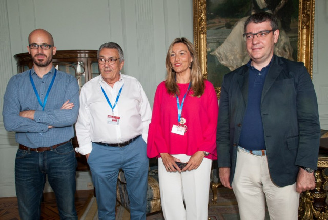 Nacho Álvarez (Podemos), Manuel Escudero (PSOE), Susana Solís (C's) y Álvaro Nadal (PP) / Foto: APIE