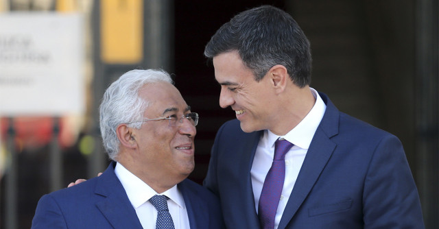 Antonio Costa, primer ministro de Portugal; y Pedro Sánchez, presidente del Gobierno de España / Gtres