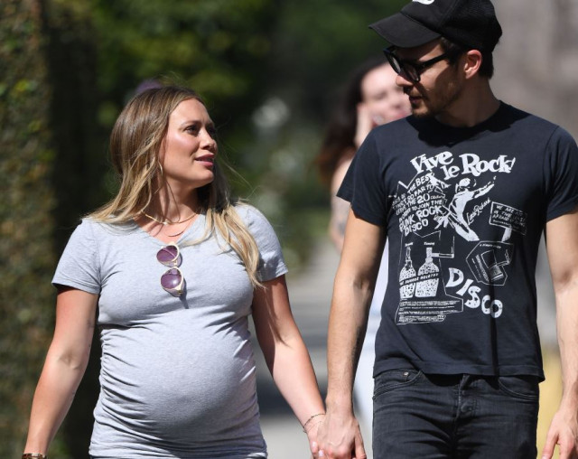 La actriz y cantante Hilary Duff embarazada / Gtres