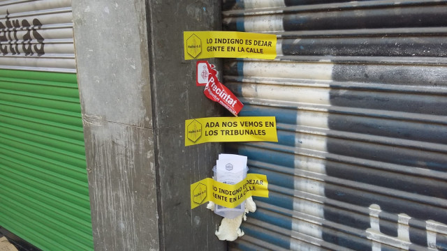 Colmena de Haibu 4.0 precintada por el Ayuntamiento de Barcelona / Fuente: Haibu 4.0
