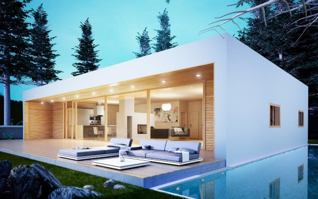 Modelo 150 m2 desde 45.200 euros + IVA / Norge Hus