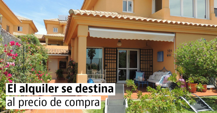 Viviendas en alquiler con opción a compra