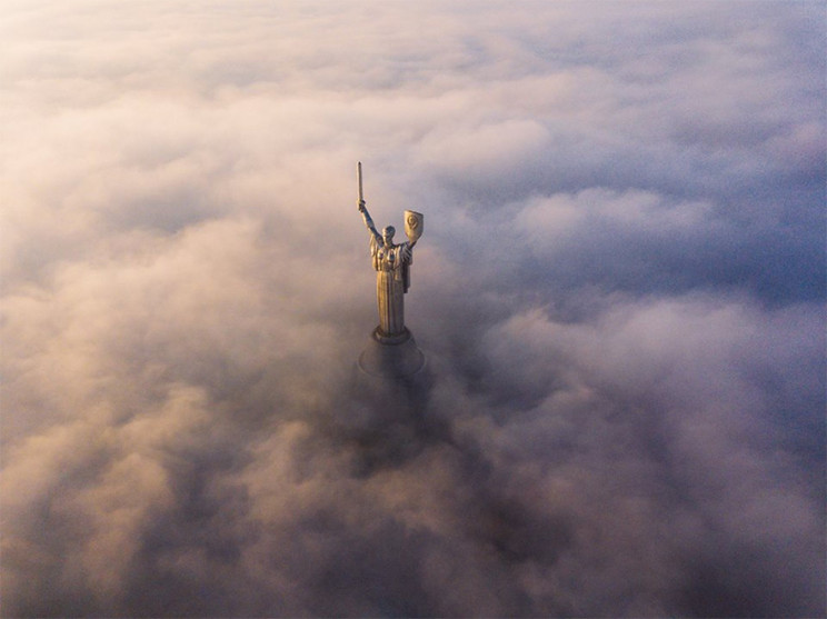 "Kyiv Monuments" / SkyPixel