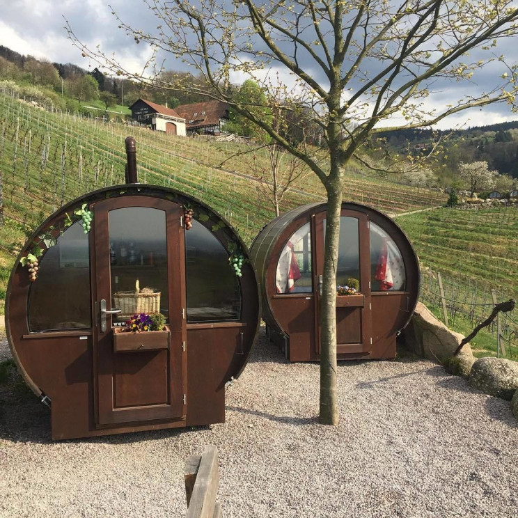 Un hotel hecho a medida para los amantes del vino / Schlafen im Weinfass