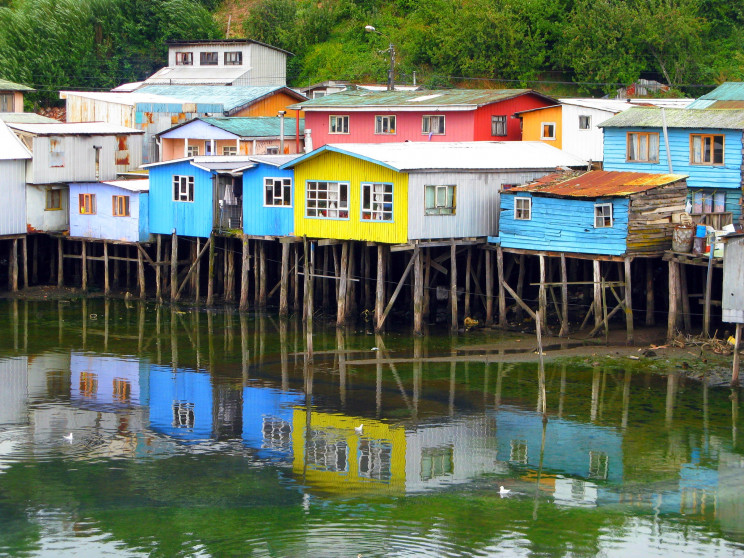 Palafitos de Castro, Chile / Wikimedia Commons