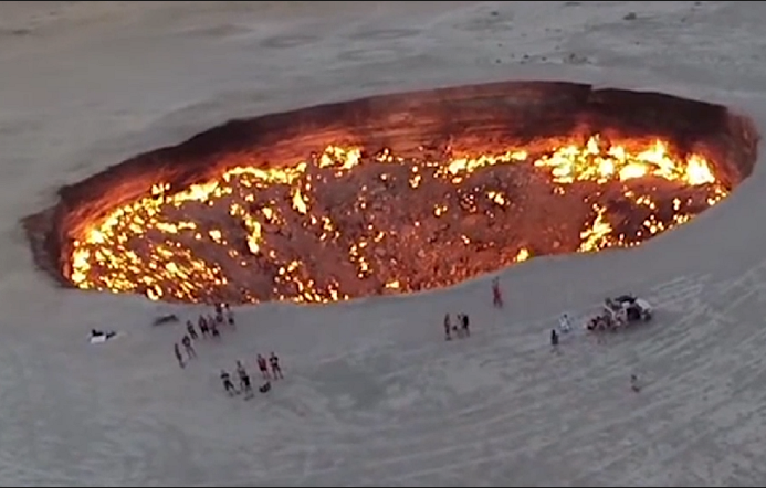 El pozo de Darvaza, el infierno en la tierra — idealista/news