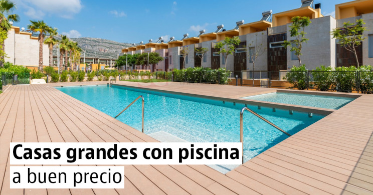 Viviendas con piscinas a buen precio