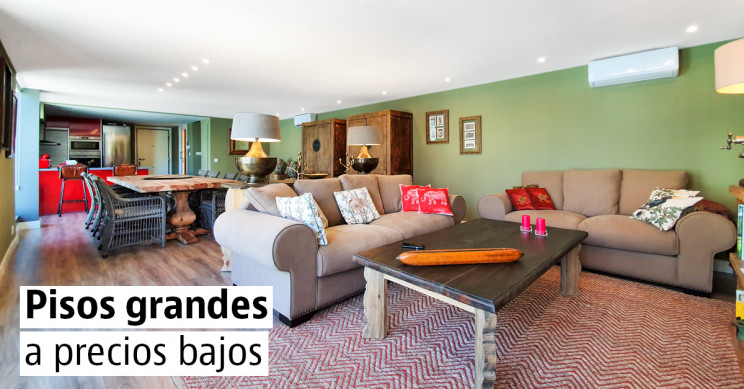 Pisos grandes a precio bajos