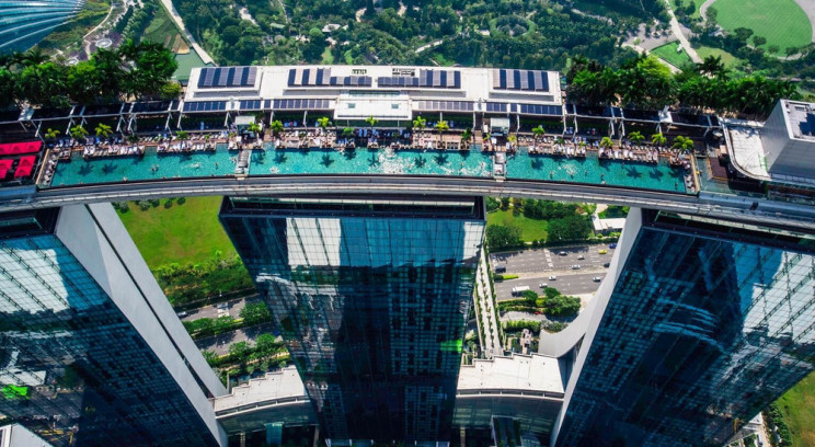 Una vista magnífica de la ciudad