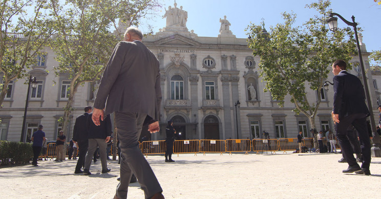 Fachada del Tribunal Supremo en Madrid