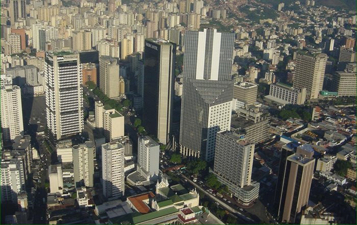 Imagen aérea de Caracas / Wikimedia commons