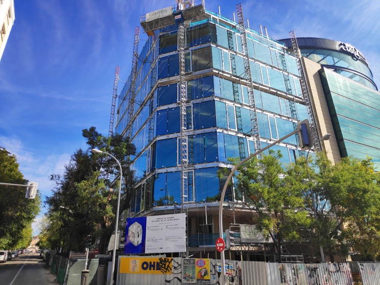 Imagen actual del edificio de oficinas del ex-CEO de Santalucía.