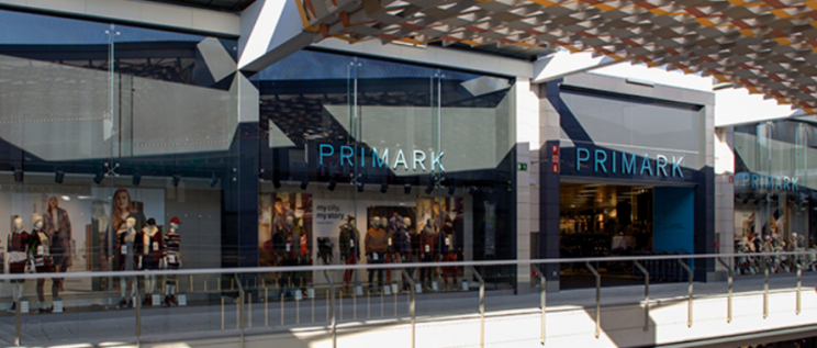 Una tienda de Primark en un centro comercial.