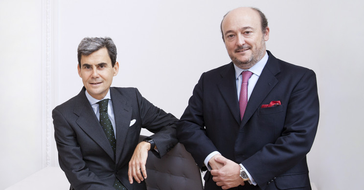 Javier Hortelano, director general de Catella AM, y Eduardo Guardiola, director de la firma