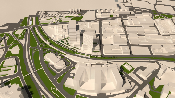 Proyecto de Metrovacesa para la antigua fábrica de Clesa. / Metrovacesa
