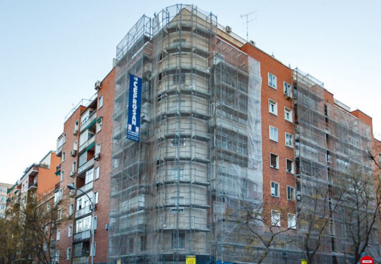 Edificio en rehabilitación. / Ceprosan