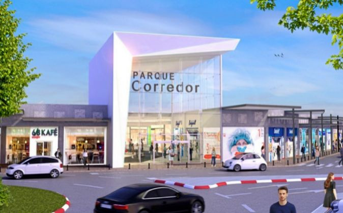 Imagen del reformado centro comercial Parque Corredor. / Parque Corredor.