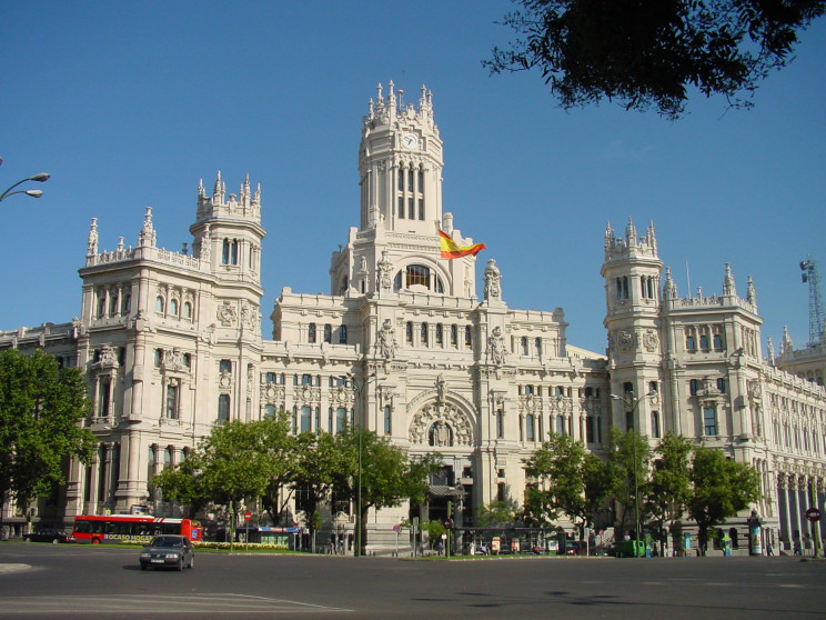 Ayuntamiento de Madrid. / Wikimedia commons