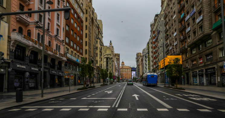las calles de Madrid, vacías / Gtres